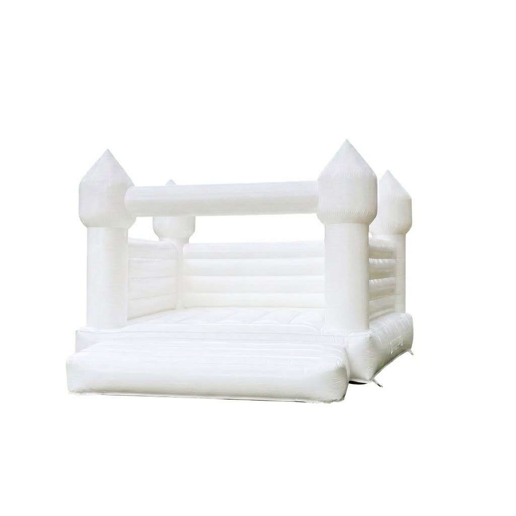 Toddler White Bounce House rental — photo 2